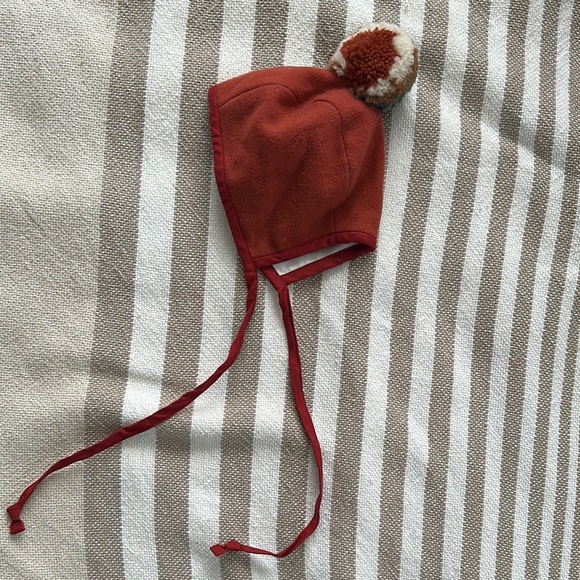 Briar Baby Pom wool bonnet - Picture 1 of 5